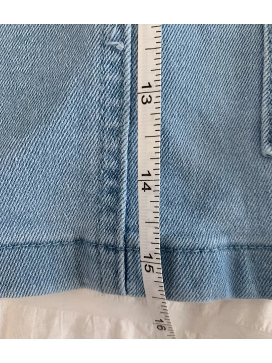 CiMuk Light Wash Denim Mini Skirt - Picture 10 of 16